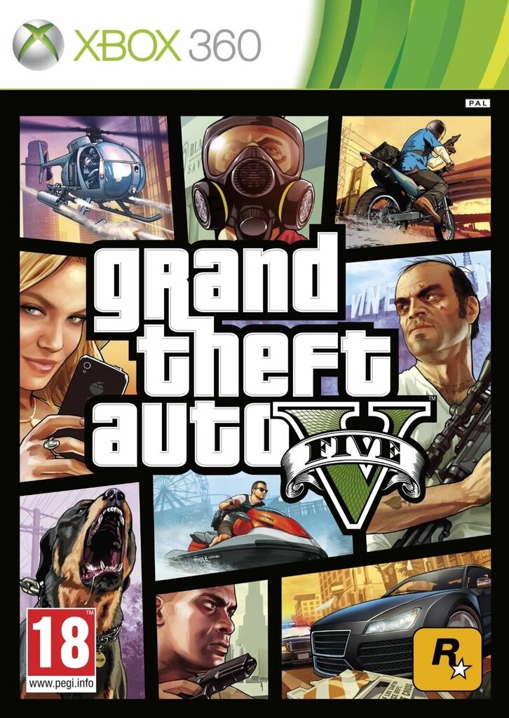Xbox 360 mäng Grand Theft Auto V (GTA 5) цена и информация | Konsooli- ja arvutimängud | hansapost.ee