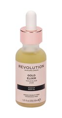 Питательный серум для лица Revolution Skincare Rosehip Seed Oil Gold Elixir 30 мл цена и информация | Сыворотки для лица, масла | hansapost.ee