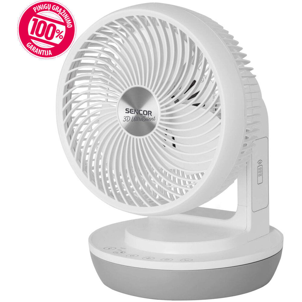 Ventilaator Sencor SFE 2340WH 3D Ultrasilent hind ja info | Ventilaatorid | hansapost.ee