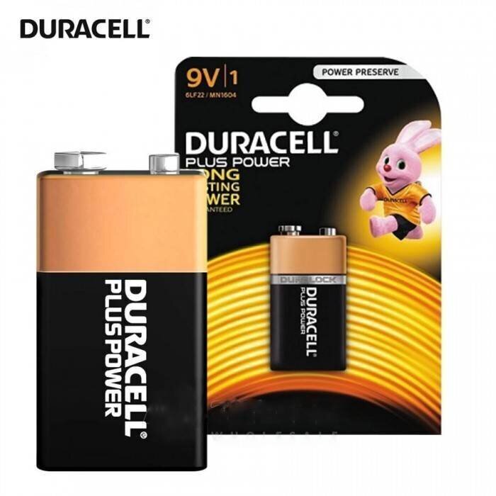 Patarei Duracell, 9V цена и информация | Patareid | hansapost.ee