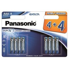 Panasonic батарейки LR03EGE/8B (4+4шт) цена и информация | Батарейки | hansapost.ee
