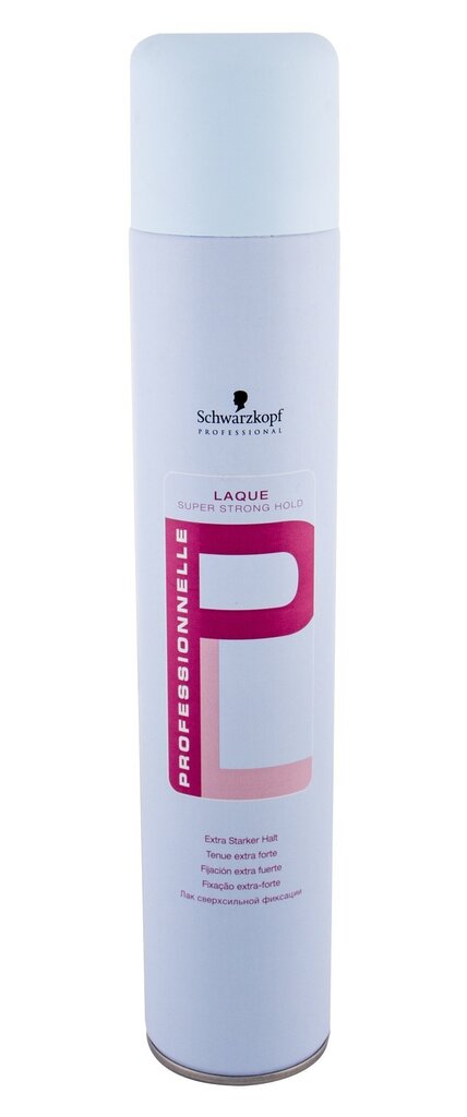 Tugev juukselakk Schwarzkopf Professional Professionnelle Laque Super Strong Hold 500 ml hind ja info | Juuste viimistlusvahendid | hansapost.ee