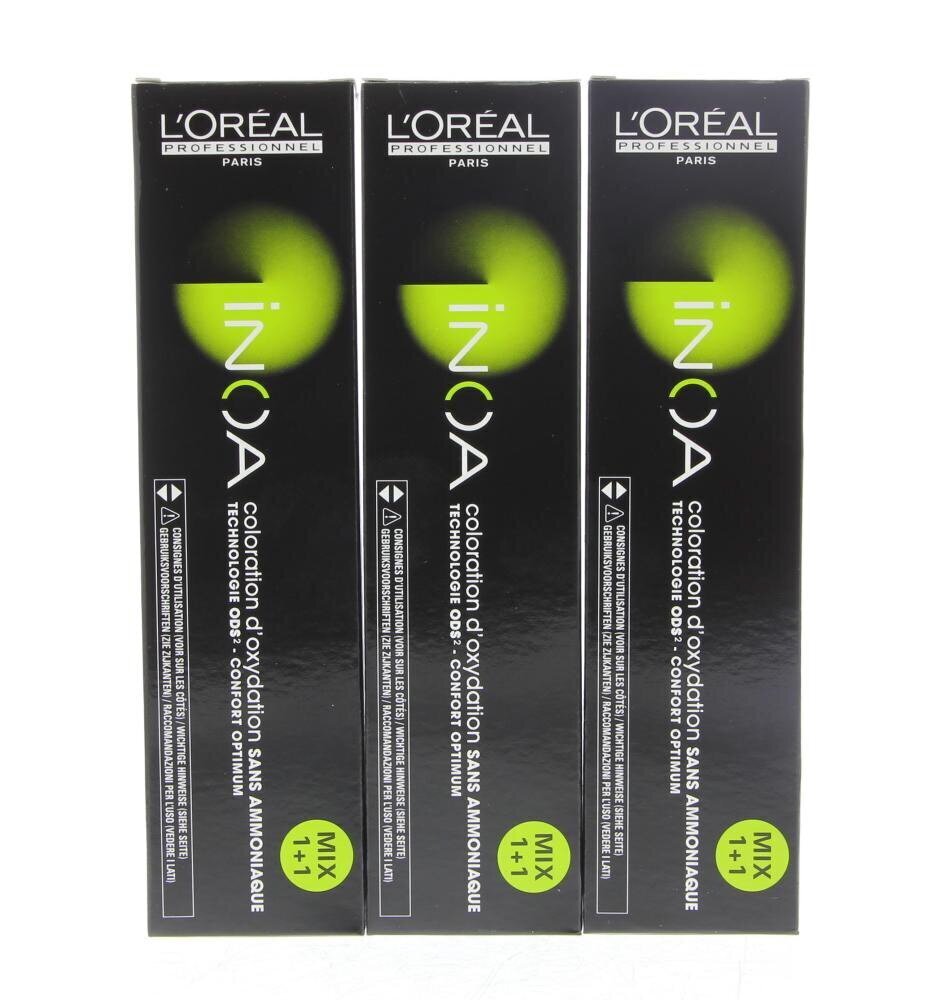 Juuksevärv L'Oreal Professionnel Inoa Coloration 60 g, 7.35 Dark Copper Red Blonde hind ja info | Juuksevärvid | hansapost.ee