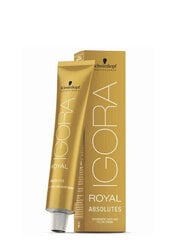 Juuksevärv Schwarzkopf Igora Royal Absolutes 9.50 60 ml цена и информация | Краска для волос | hansapost.ee