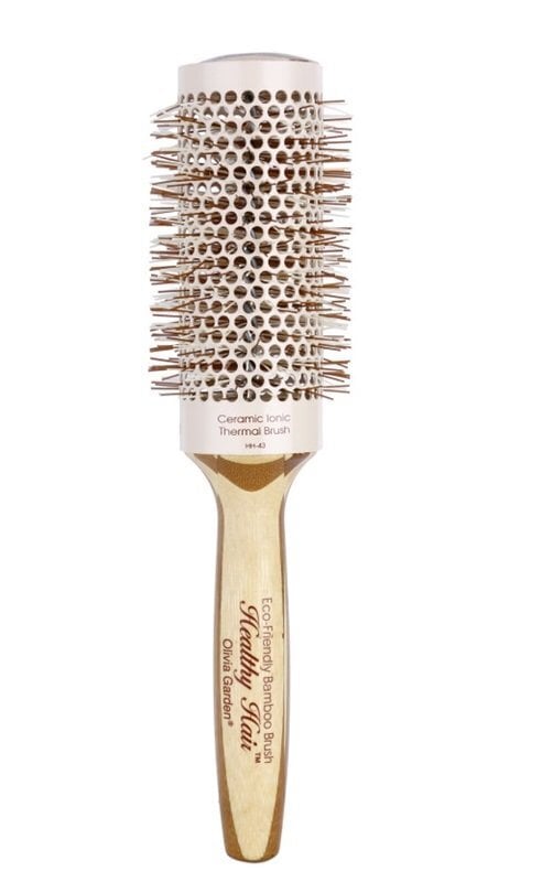 Föönihari Olivia Garden Bamboo Brush Healthy Hair HH-43mm цена и информация | Kammid, juukseharjad ja juuksuri käärid | hansapost.ee