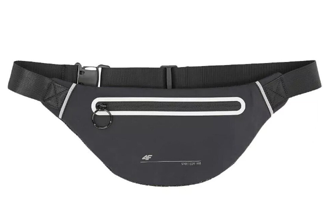 Spordikott naistele ja meestele 4F Sports Bag H4Z20-AKB005-21S, must hind ja info | Käekotid naistele | hansapost.ee