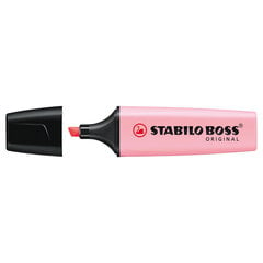 Tekstimarker Stabilo BOSS, heleroosa hind ja info | Kirjutusvahendid | hansapost.ee