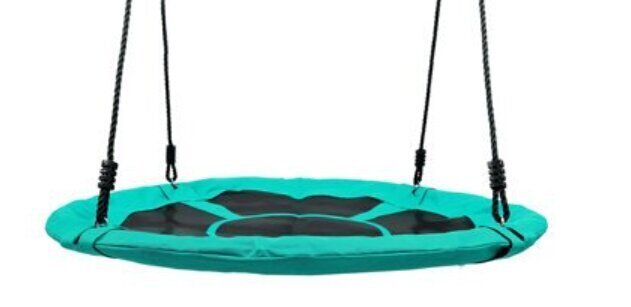 Pesakiik Funfit Garden, 110 cm, 150 kg, roheline hind ja info | Laste kiiged | hansapost.ee