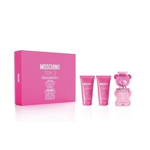 Komplekt Moschino Toy 2 Bubble Gum: EDT naistele 50 ml + ihupiim 50 ml + dušigeel 50 ml цена и информация | Parfüümid naistele | hansapost.ee
