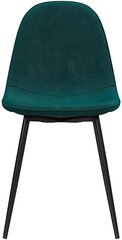Набор из 2-х обеденных стульев Dorel Calvin, 2 шт, зеленый цена и информация | Dorel Кухонная мебель | hansapost.ee