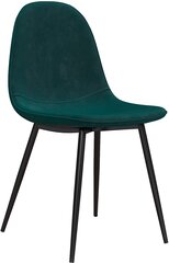 Набор из 2-х обеденных стульев Dorel Calvin, 2 шт, зеленый цена и информация | Стулья для кухни и столовой | hansapost.ee