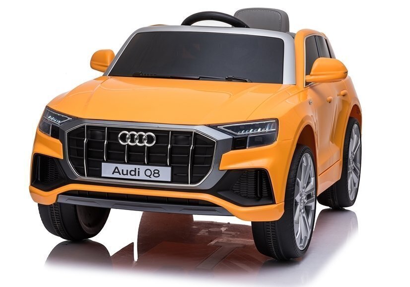 Elektriline maastur lastele Audi Q8, kollane цена и информация | Laste elektriautod | hansapost.ee