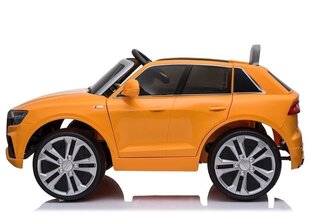 Elektriline maastur lastele Audi Q8, kollane hind ja info | Audi Q8 Tegevused õues | hansapost.ee