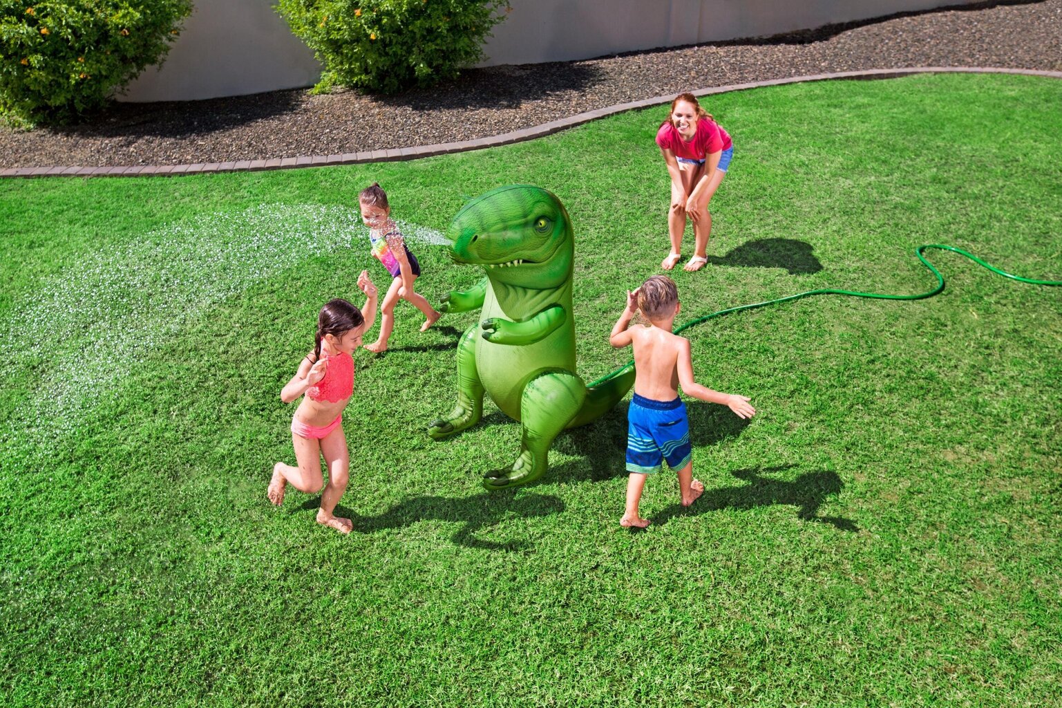 Täispuhutav mäng - veeprits lastele Bestway Dinomite, roheline hind ja info | Täispuhutavad veemänguasjad ja ujumistarbed | hansapost.ee