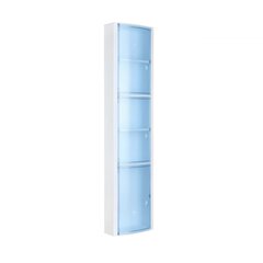 Вертикальный шкафчик для ванной комнаты, синий цена и информация | Шкафчики для ванной | hansapost.ee