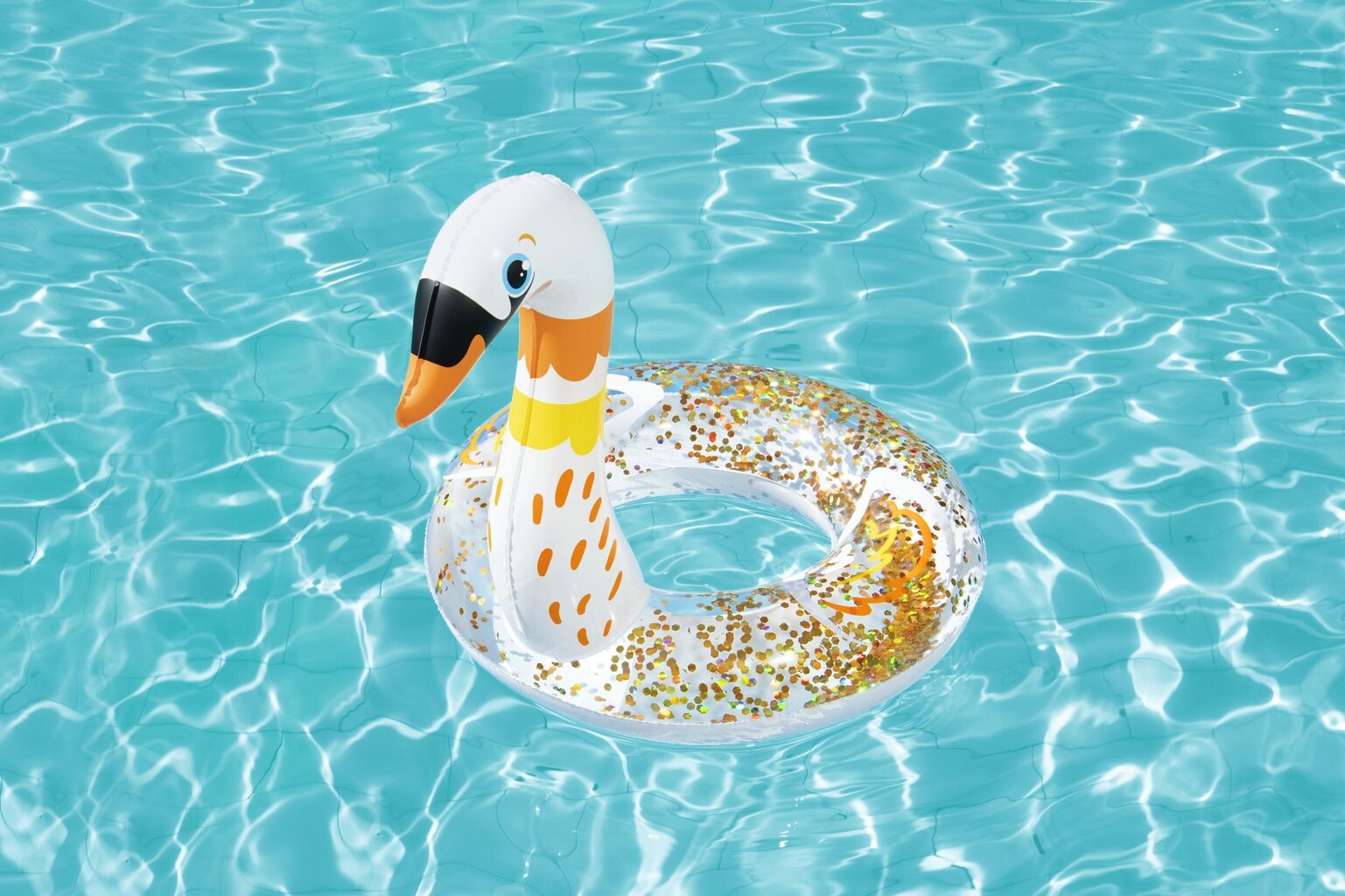 Täispuhutav rõngas Bestway Shimmer n 'Float цена и информация | Täispuhutavad veemänguasjad ja ujumistarbed | hansapost.ee