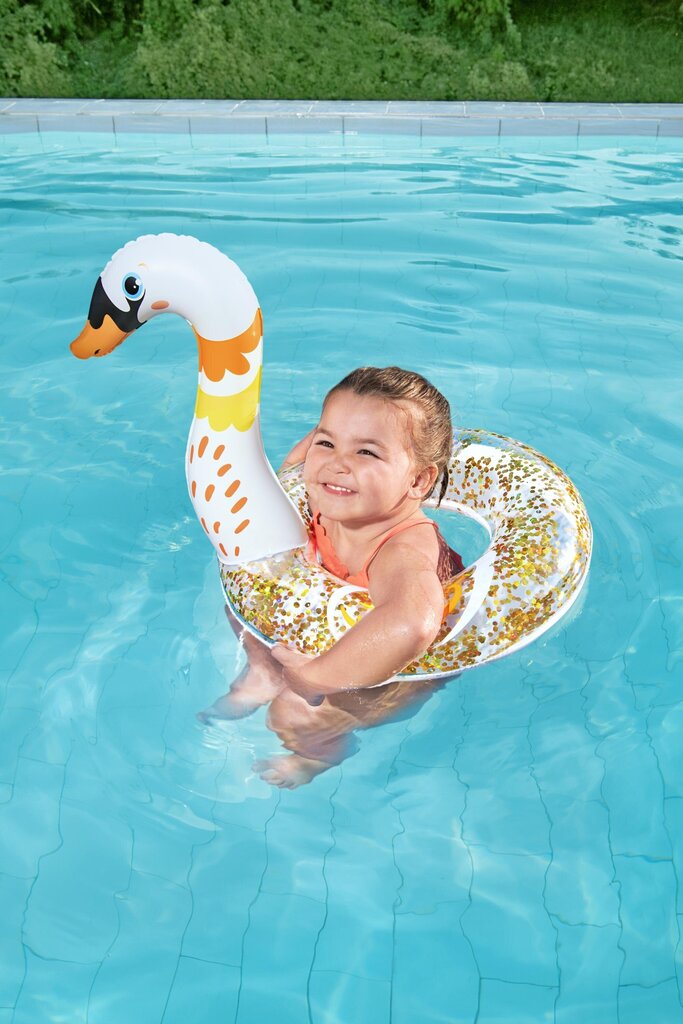 Täispuhutav rõngas Bestway Shimmer n 'Float цена и информация | Täispuhutavad veemänguasjad ja ujumistarbed | hansapost.ee