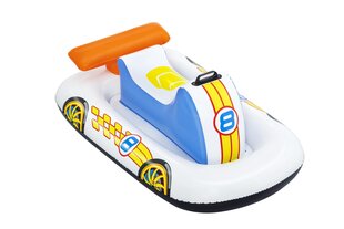 Надувной детский плот Bestway Sports Car, 110x75 см, белый цена и информация | Надувные и пляжные товары | hansapost.ee