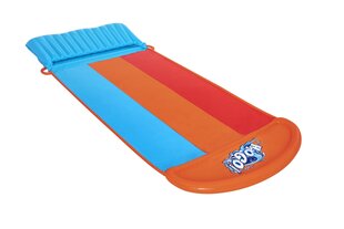 Надувная водная горка Bestway H2OGO! Tsunami Splash Ramp Triple Slide, 488 см цена и информация | Надувные и пляжные товары | hansapost.ee