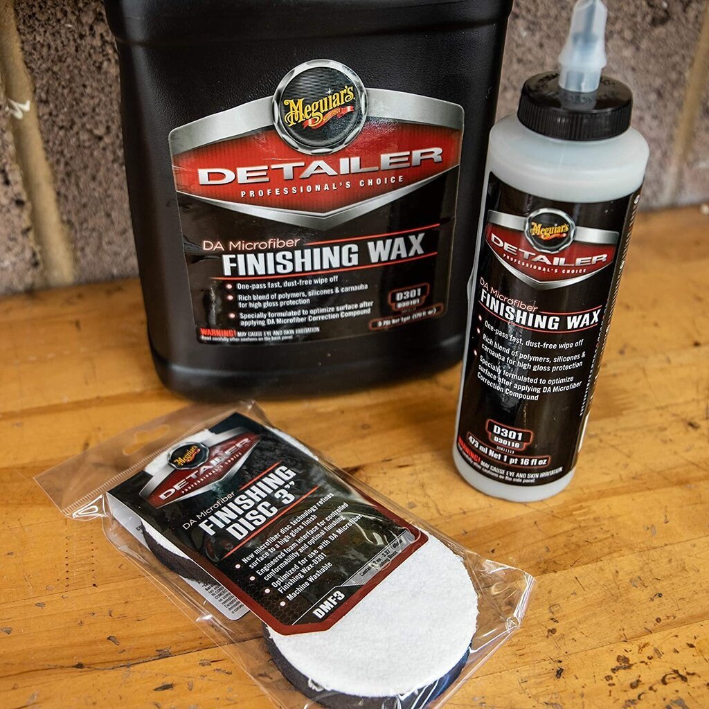 Meguiars DMF3 PRO 3'' mikrokiust poleerimisketas 76 mm, 2 tk цена и информация | Lisatarvikud | hansapost.ee