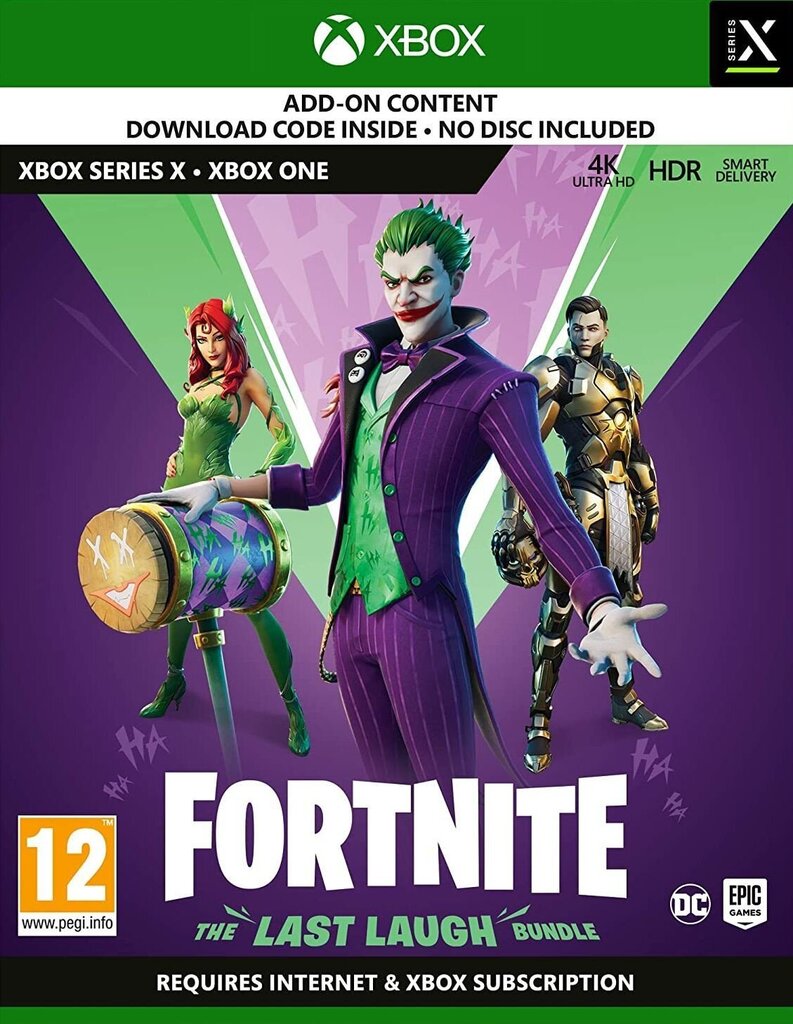 Xbox One / Series X/S mäng Fortnite The Last Laugh Bundle hind ja info | Konsooli- ja arvutimängud | hansapost.ee