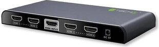 Techly Splitter AV-разветвитель HDMI 2.0 1x4 UHD 4Kx2K 3D питание переменного тока цена и информация | Адаптеры и USB-hub | hansapost.ee