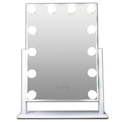 Зеркало для макияжа Gerard Brinard Hollywood, белое цена и информация | Косметички, косметические зеркала | hansapost.ee