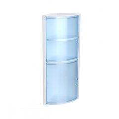 Угловой шкафчик для ванной синий цена и информация | Шкафчики для ванной | hansapost.ee