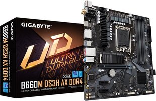 Gigabyte B660M DS3H AX DDR4 цена и информация | Материнские платы | hansapost.ee
