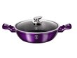 Pott kaanega Berlingerhaus Metallic Line Purple Eclipse Collection, 28 cm цена и информация | Potid | hansapost.ee