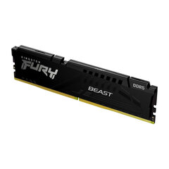 Оперативная память DDR5 Fury Beast Black 32ГБ(132ГБ)/4800 CL38 цена и информация | Объём памяти | hansapost.ee