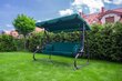 Lahtikäiv aiakiik Funfit Garden Relax Plus, roheline цена и информация | Aiakiiged | hansapost.ee