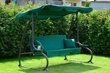 Lahtikäiv aiakiik Funfit Garden Relax Plus, roheline цена и информация | Aiakiiged | hansapost.ee