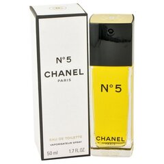 Tualettvesi Chanel N°5 EDT naistele 50 ml hind ja info | Parfüümid naistele | hansapost.ee