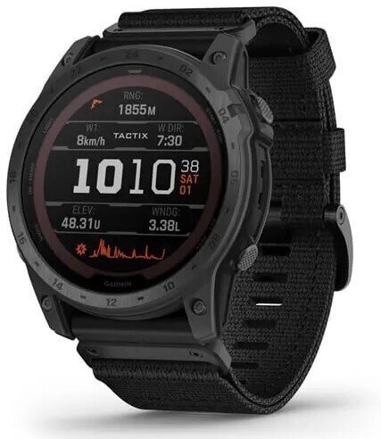 Garmin tactix® 7 Pro Ballistics Solar Black hind ja info | Nutikellad, laste nutikellad | hansapost.ee