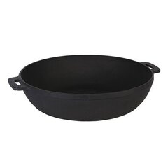 Чугунная сковорода 24x6 см T102 цена и информация | Посуда для приготовления пищи | hansapost.ee