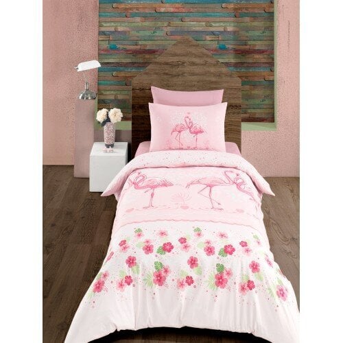 Riposo voodipesukomplekt Flamingo, 140x200 cm hind ja info | Voodipesu | hansapost.ee