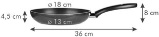 Сковорода Tescoma Presto, 18 см цена и информация | Cковородки | hansapost.ee
