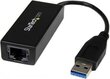 Adapter StarTech USB31000S USB 3.0 / Gigabit Ethernet hind ja info | USB adapterid ja jagajad | hansapost.ee