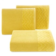 Rätik Zoe, 50x90 cm, kollane hind ja info | Rätikud ja saunalinad | hansapost.ee