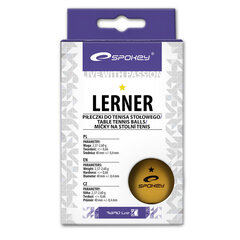 Lauatennise pallid Spokey Lerner, 6 tk, valge hind ja info | Spokey Reketsport | hansapost.ee