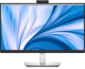 LCD Monitor|DELL|C2423H|23.8"|Business|Panel IPS|1920x1080|16:9|60Hz|Matte|5 ms|Speakers|Camera|Swivel|Pivot|Height adjustable|Tilt|Colour Black / Sil цена и информация | Мониторы | hansapost.ee