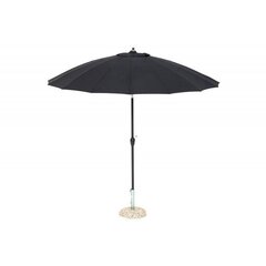 Уличный зонт 4living Shanghai, черный цена и информация | Зонты, маркизы, стойки | hansapost.ee