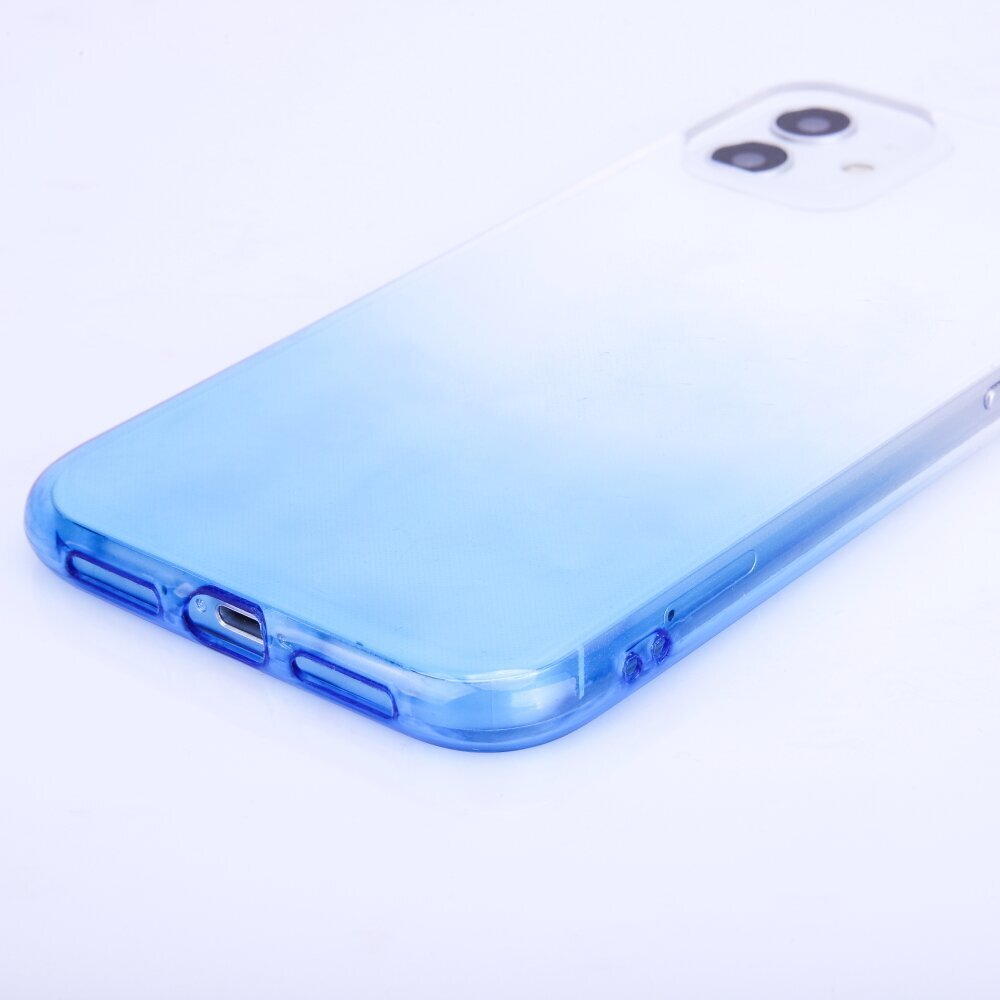 Silikoonist ümbris Fusion Gradient Samsung A536 Galaxy A53 5G, läbipaistev / sinine hind ja info | Telefonide kaitsekaaned ja -ümbrised | hansapost.ee