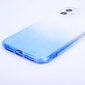 Silikoonist ümbris Fusion Gradient Samsung G990 Galaxy S21 FE, läbipaistev / sinine hind ja info | Telefonide kaitsekaaned ja -ümbrised | hansapost.ee