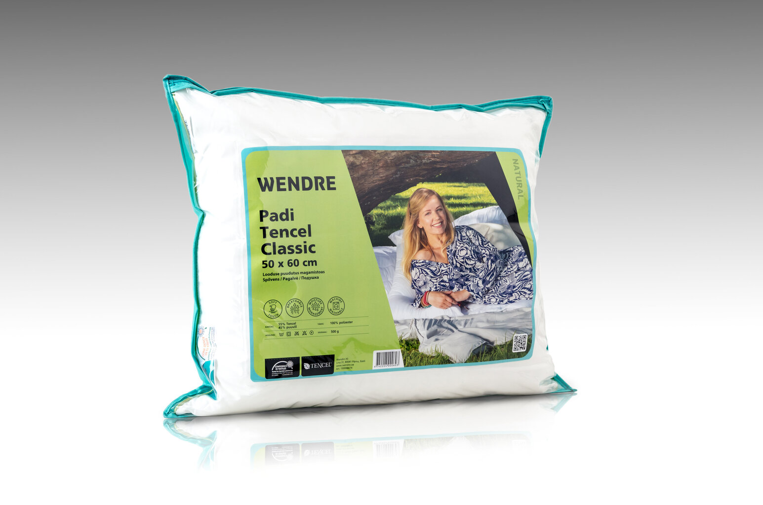 Wendre padi Tencel Classic 50 x 60 cm hind ja info | Padjad | hansapost.ee