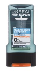 Dušigeel L'Oreal Paris Men Expert Magnesium Defence, 300 ml цена и информация | Масла, гели для душа | hansapost.ee