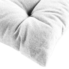 Стеганая подушка на стул Douceur d'Intérieur Mistral, белая, 40x40 см цена и информация | Декоративные подушки и наволочки | hansapost.ee