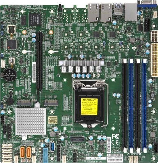 SuperMicro MBD-X11SCM-F-O hind ja info | Emaplaadid | hansapost.ee