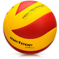 Võrkpalli pall Meteor CHILI Mini kollane/punane, suurus 4 hind ja info | Võrkpalli pallid | hansapost.ee